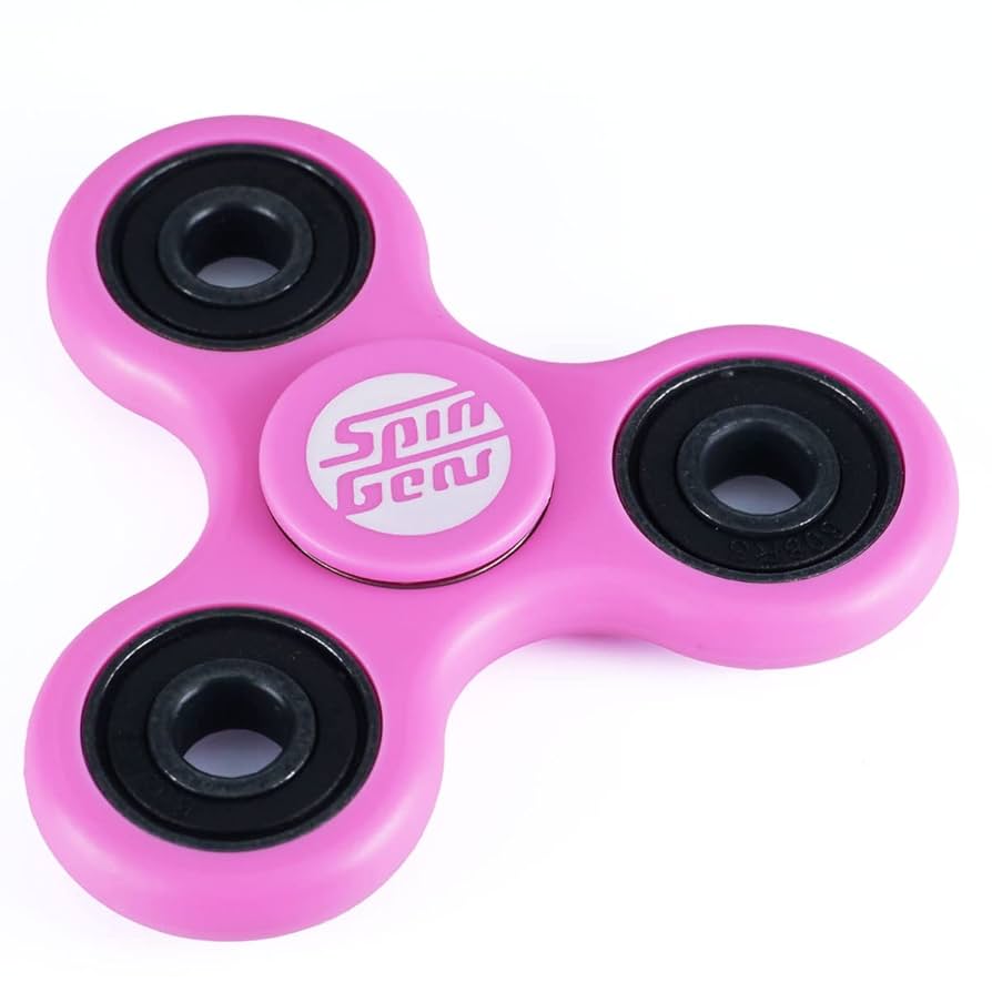 フィジェットスピナー ピンクとイエロー Amazon | ダンカン ハンドスピナー FZフィジェットスピナー
